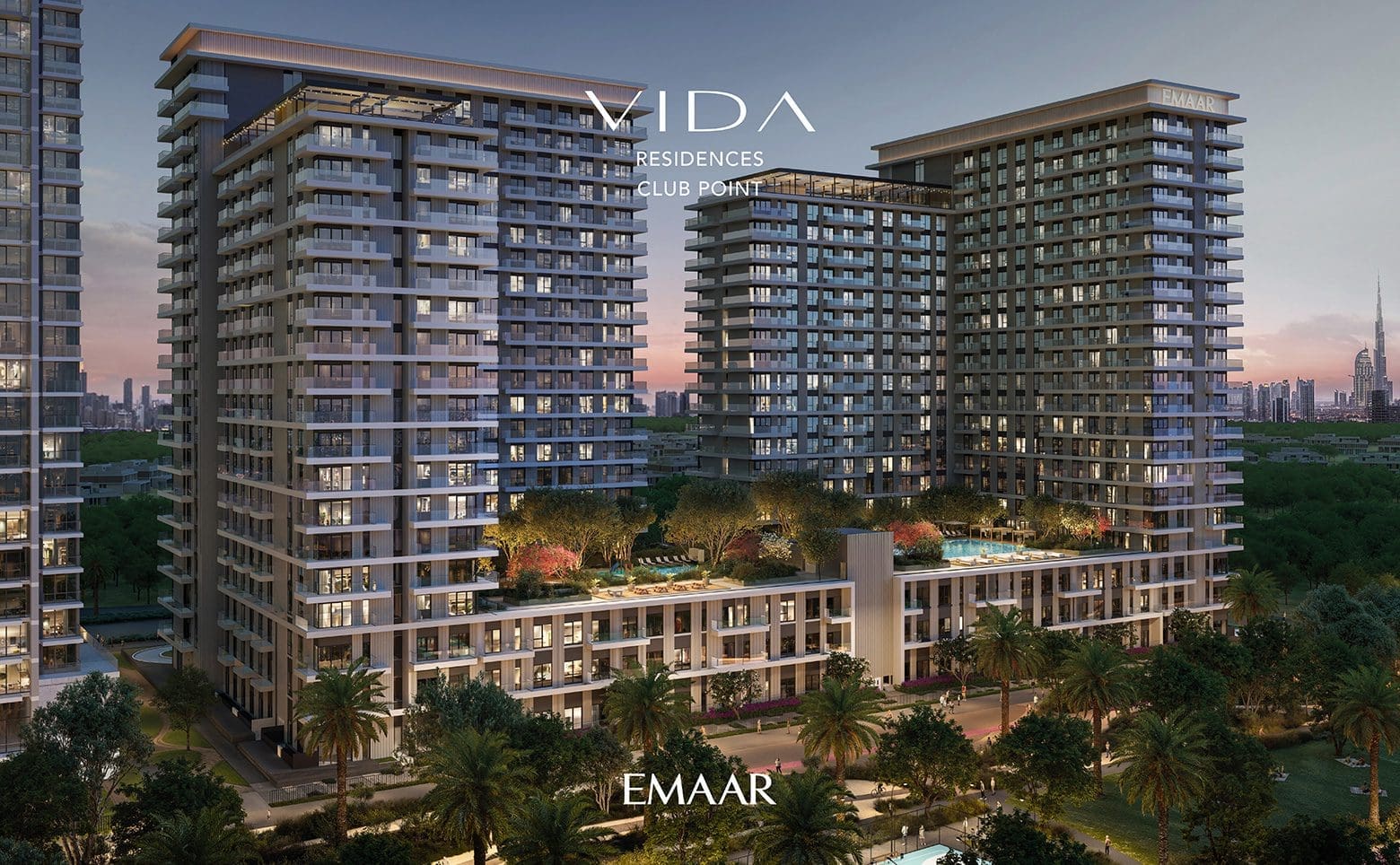 Vida Residences Club Point Dubai hills