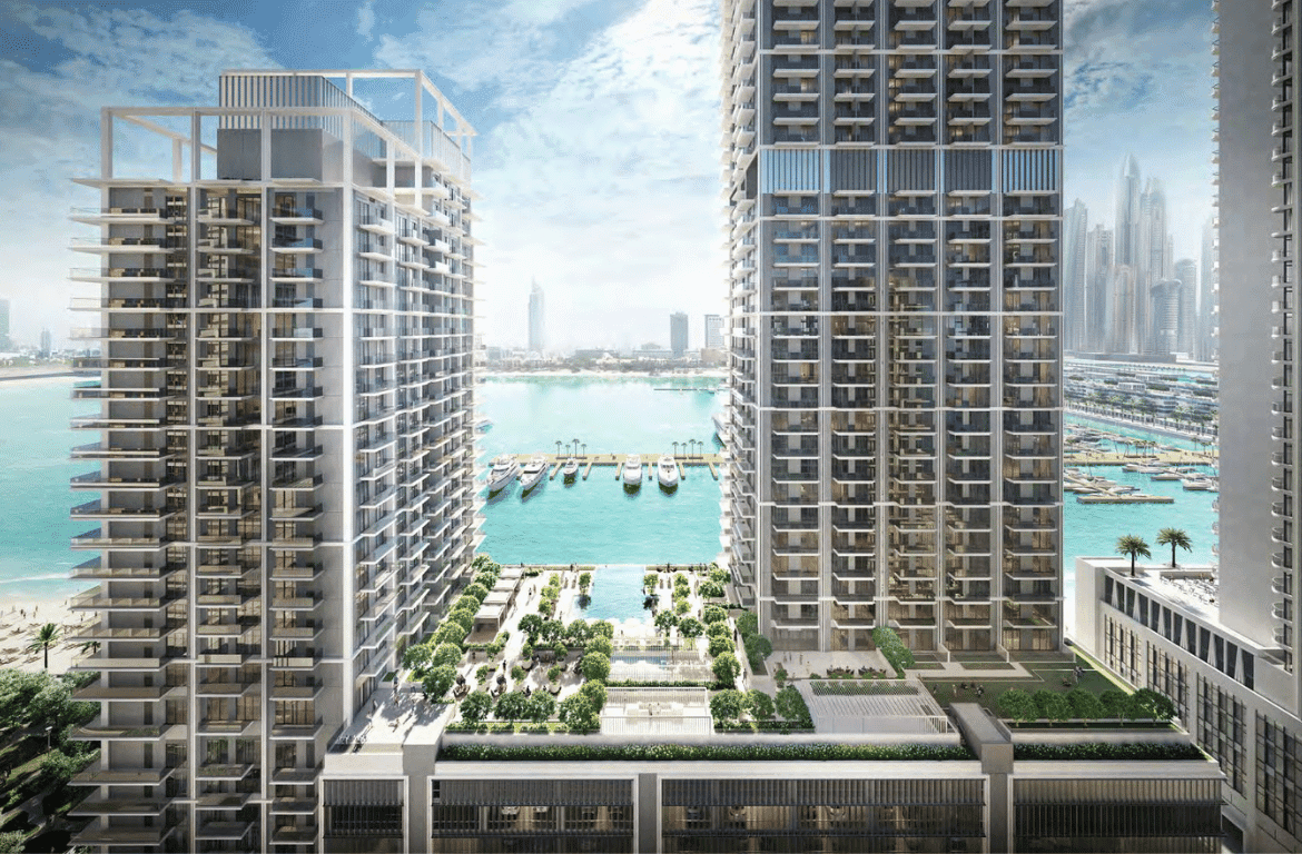 3 Bedroom Apartment For Sale in Emaar Beach Front Beach Mansion T1