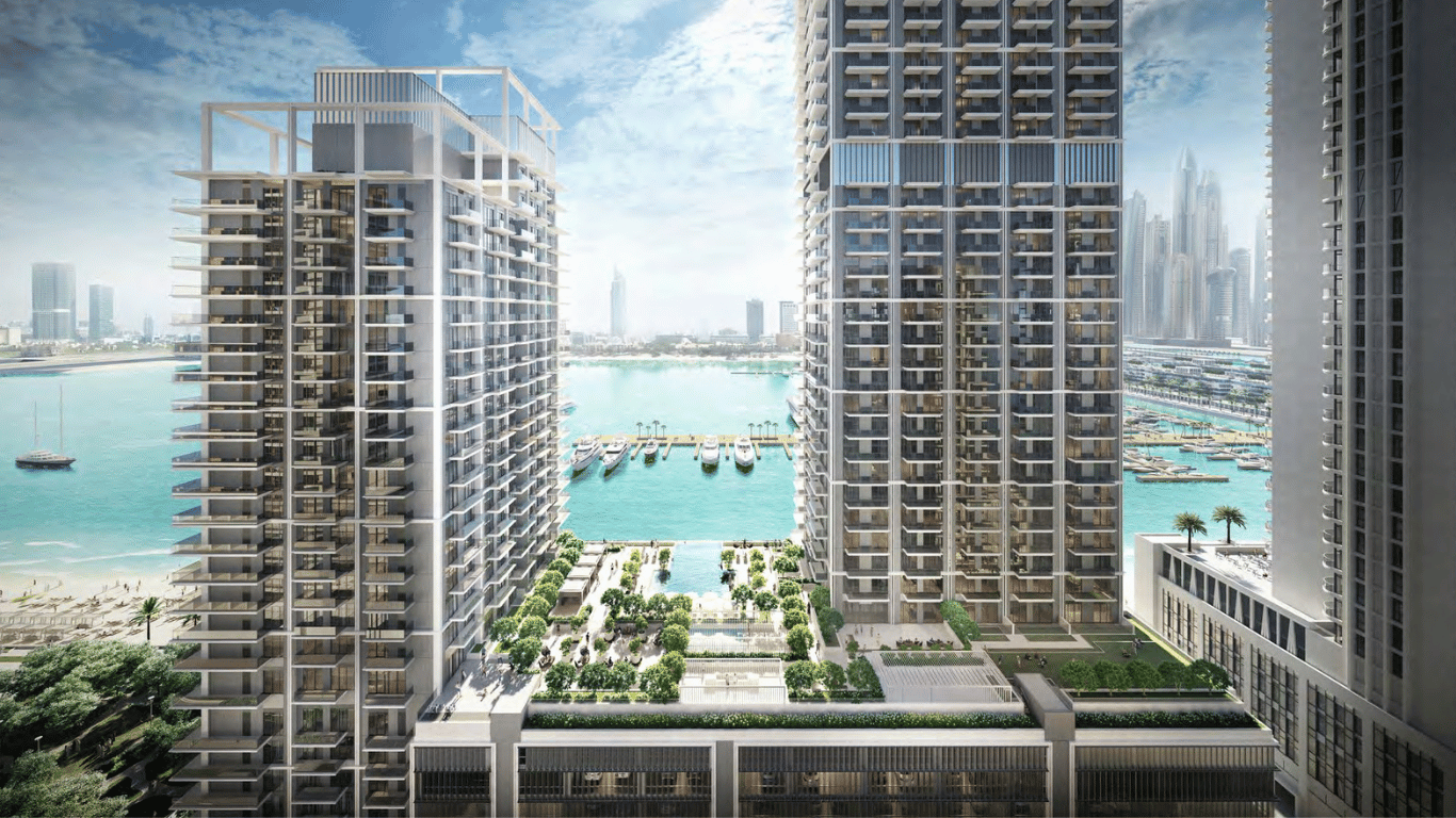 3 Bedroom Apartment For Sale in Emaar Beach Front Beach Mansion T1
