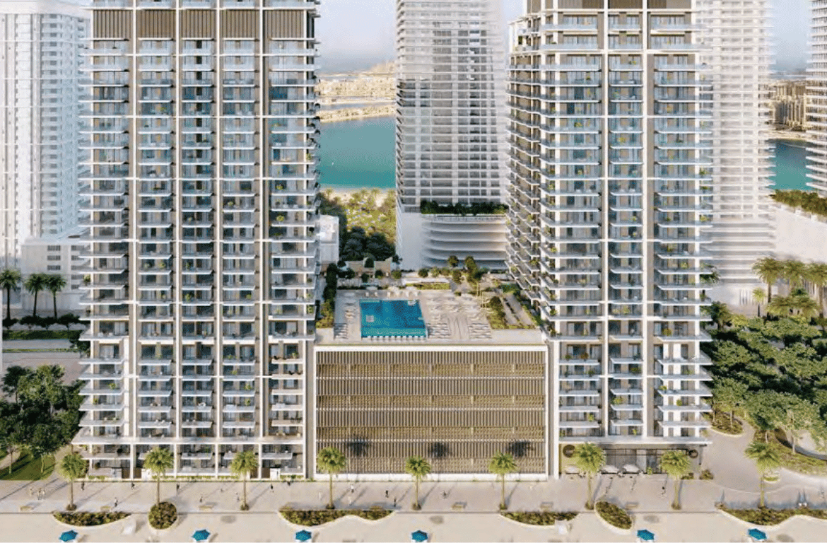 3 Bedroom Apartment For Sale in Emaar Beach Front Beach Mansion T1