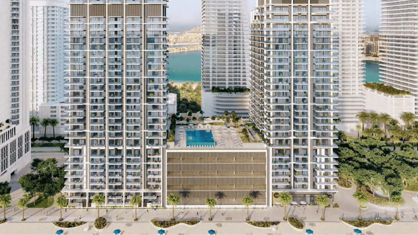 3 Bedroom Apartment For Sale in Emaar Beach Front Beach Mansion T1
