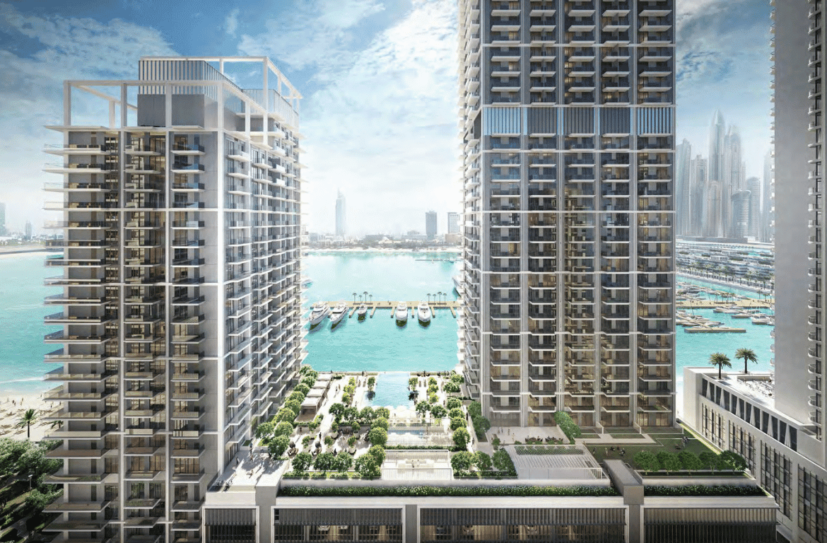 3 bedroom Apartment For Sale in Emaar Beachfront Beach Mansion T1